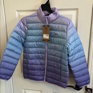 Eddie Bauer Kids Packable Down Puffer Jacket - Purple